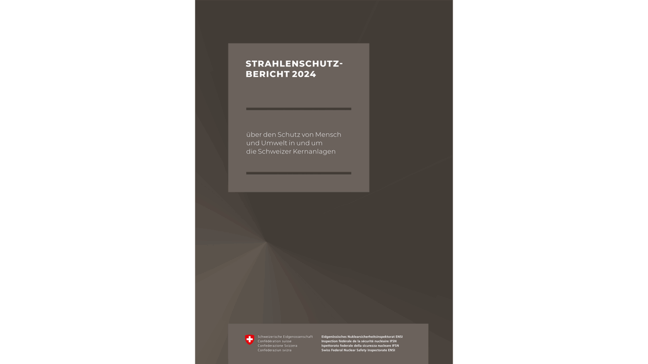 Titelblatt Strahlenschutzbericht 2024