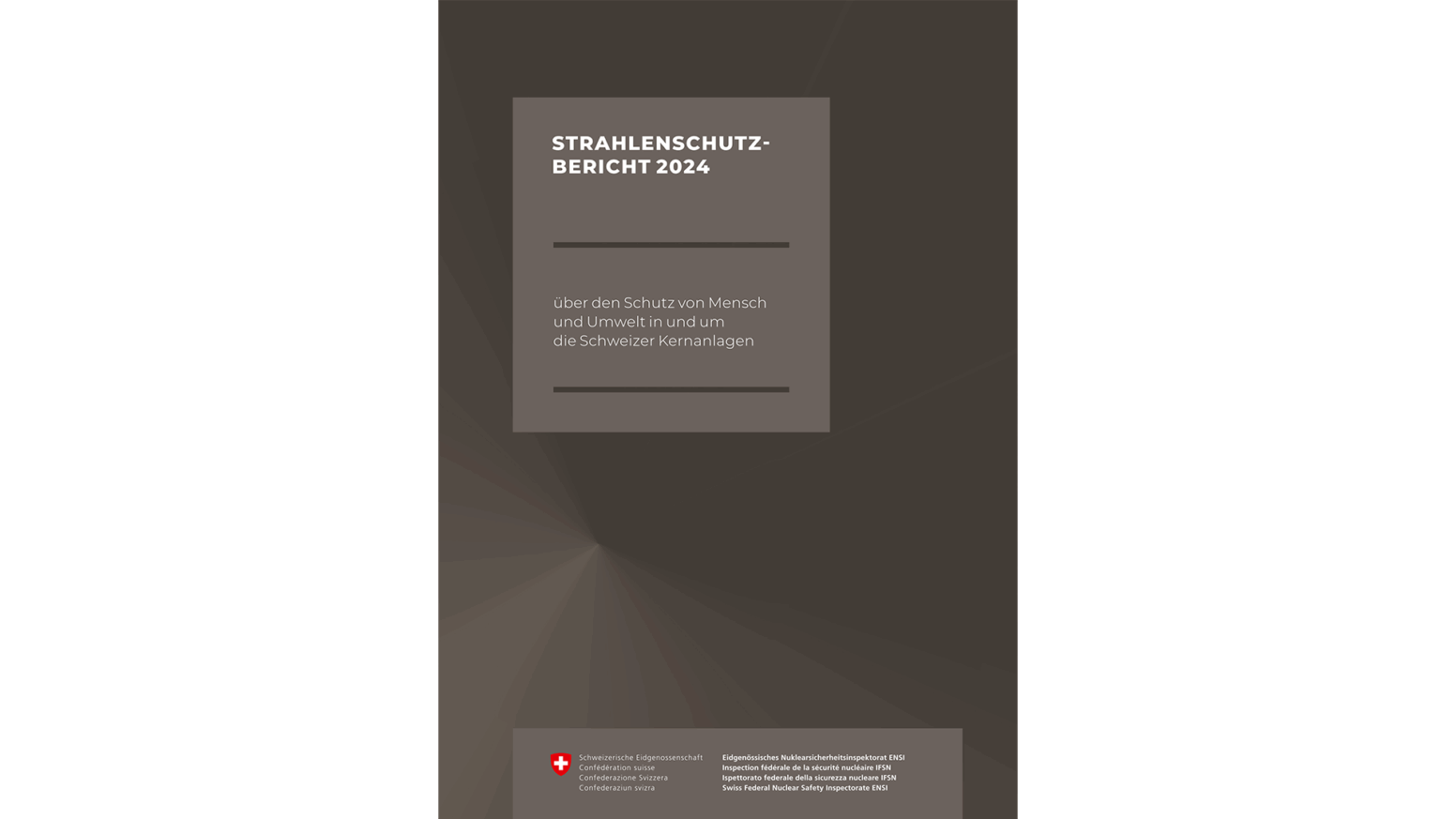 Titelblatt Strahlenschutzbericht 2024