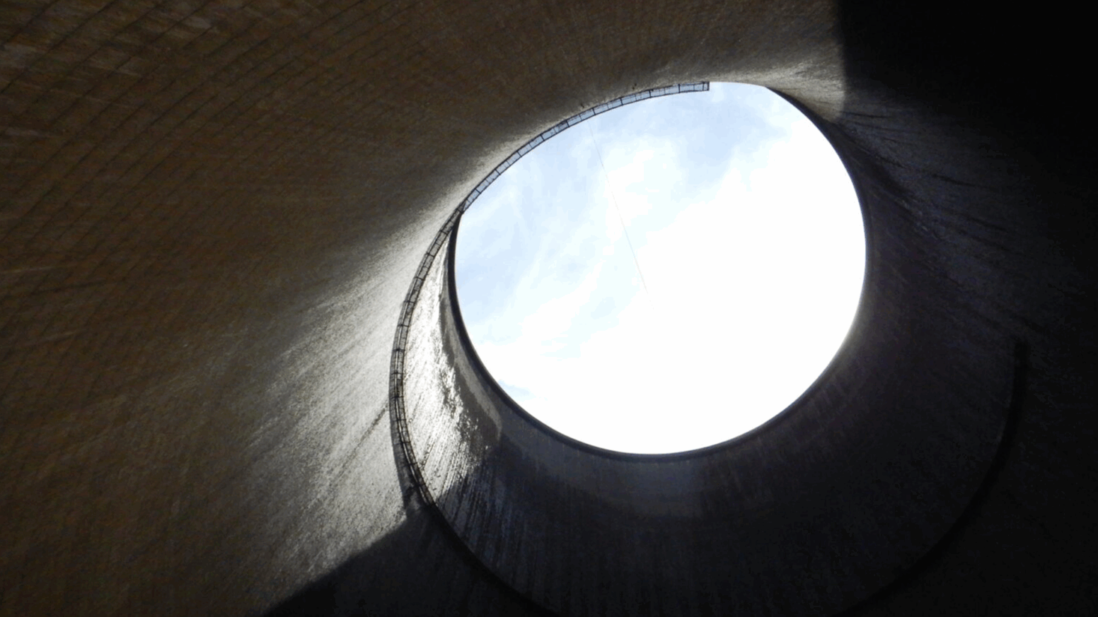 Innenansicht Kühlturm