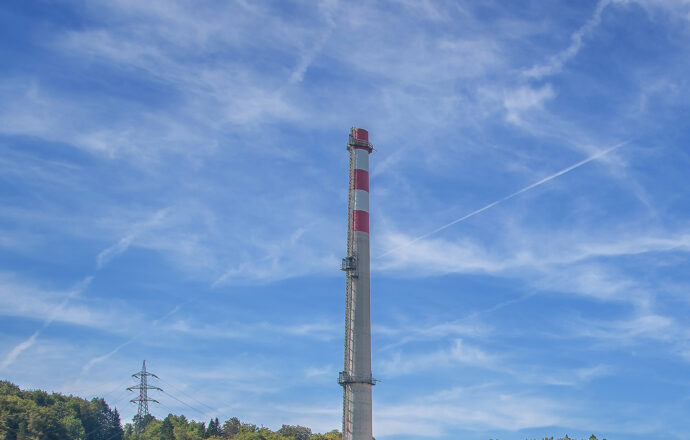 Cheminée d’évacuation de l’air