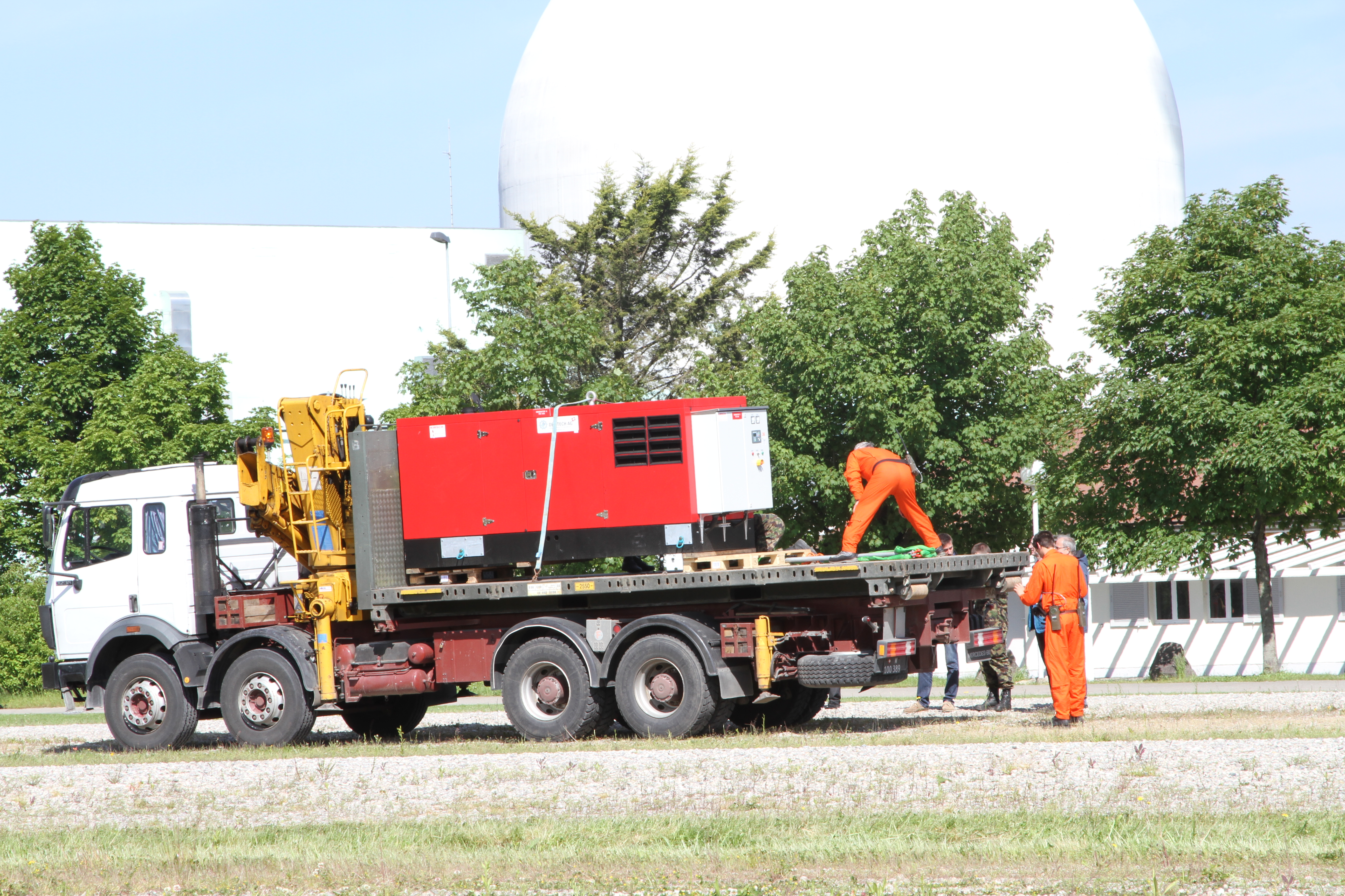 Notstromdiesel aus dem Lager Reitnau